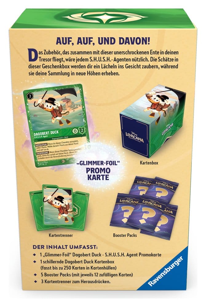 Disney Lorcana TCG Dagobert Duck Geschenkbox *Deutsche Edition* – Bild 4
