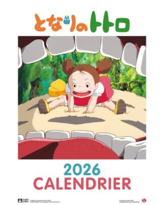 Mein Nachbar Totoro Kalender 2026 *Französische Version*