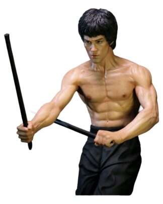 Der Mann mit der Todeskralle My Favourite Movie Statue 1/6 Bruce Lee Kali Sticks Fight Normal Basement  Version 30 cm