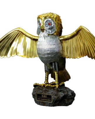 Kampf der Titanen Statue Ray Harryhausens Bubo Gold Patina Edition Normal Ver. 34 cm
