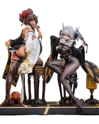 Goddess of Victory: Nikke PVC Statuen 2er-Set 1/4 Blanc & Noir