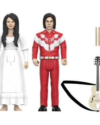 The White Stripes ReAction Actionfiguren 2er-Pack Wave 02 The White Stripes (Elephant) 10 cm