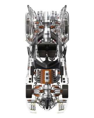 Batman 1989 Super Cyborg Fahrzeug Batmobile 1989 (Clear) 35 cm