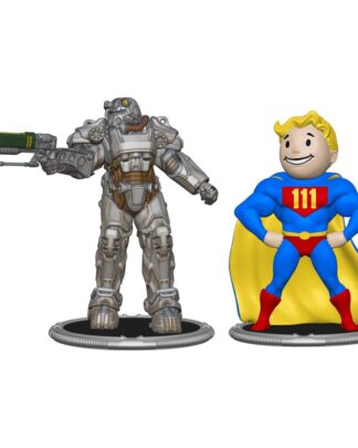 Fallout Minifiguren 2er-Pack Set C T-60 & Vault Boy (Power) 7 cm       - Beschädigte Verpackung