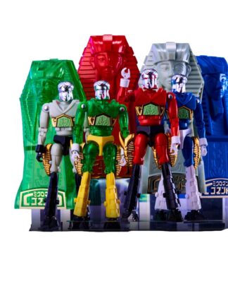 Legacysoul Actionfigur Microman Command No. 2 4er Set