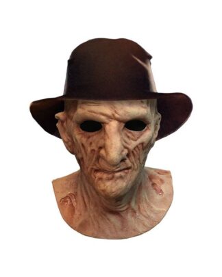 Nightmare II - Die Rache Deluxe Latex-Maske mit Hut Freddy Krueger