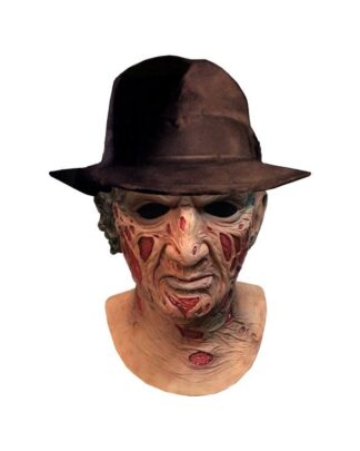 Nightmare - Mörderische Träume Deluxe Latex-Maske mit Hut Freddy Krueger
