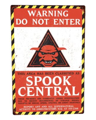 Ghostbusters Meยญtallยญschild Spook Central