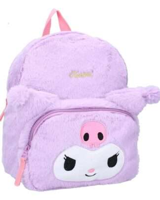 Sanrio Rucksack Kuromil Fluffy Festival Purple 26 cm