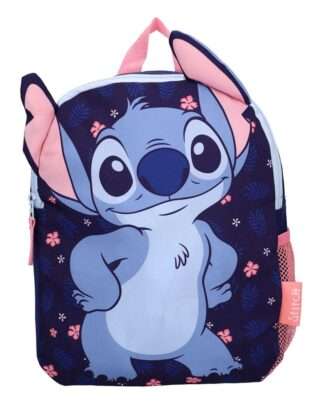 Lilo & Stitch Rucksack Fluffy Friends Black 32 cm