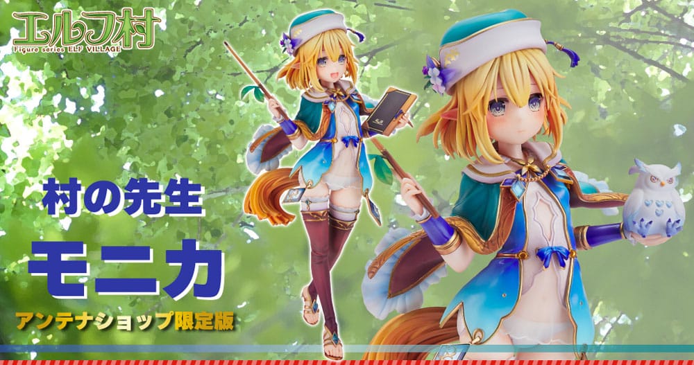Original Character Elf Village Series PVC Statue 1/6 Village Teacher Monica Antenna Shop Limited Ver. 23 cm – Bild 5