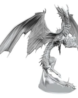 Pathfinder Deep Cuts Boxed Miniatur unbemalt Adult Mirage Dragon 23 cm