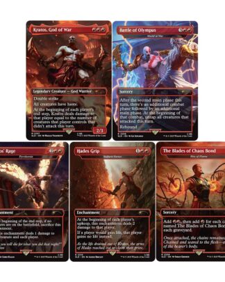 Magic the Gathering Secret Lair x PlayStation: God of War: Greek englisch