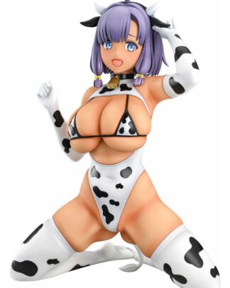 Nukitashi The Animation PVC Statue 1/5 Misaki Hotori Cow print costume Tanned Ver. 22 cm