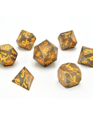 CritStones Metal Würfel Set Marred Midas (7)