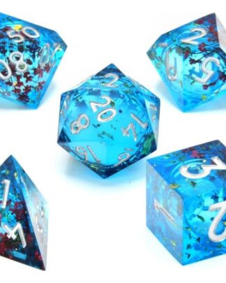 CritStones Liquid Core Würfel Set Mermaid's Maelstrom (7)