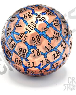 CritStones Metall Würfel D100 Hextech Orb