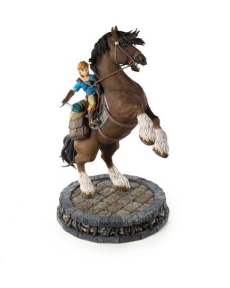 The Legend of Zelda Breath of the Wild Statue Link on Horseback 56 cm - Beschädigte Verpackung