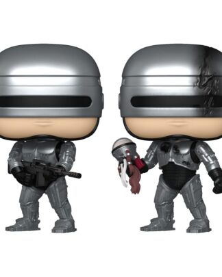 Robocop POP! Movies Vinyl Figuren Robocop (Metallic) with Chase 9 cm Sortiment (6)