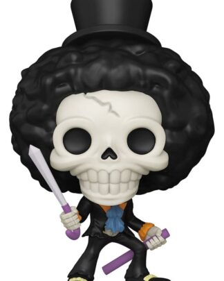 One Piece POP! Animation Vinyl Figur Brook (Refresh) 9 cm