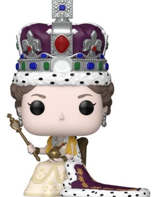 Queen Elizabeth II POP! Premium Vinyl Figur 100th- Queen Elizabeth II (Coronation) 9 cm
