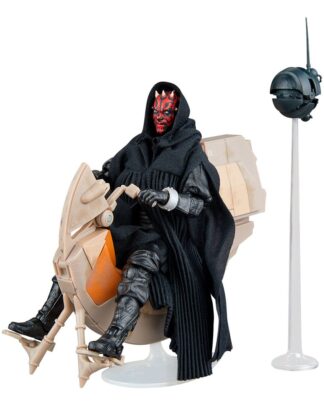 Star Wars Episode I Black Series Fahrzeug mit Actionfigur Darth Maul & Sith Speeder 25th Anniversary