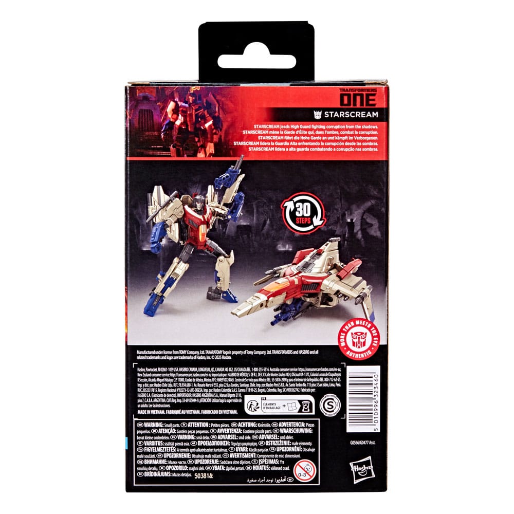 Transformers One Studio Series Deluxe Class Actionfigur Starscream 11 cm – Bild 2