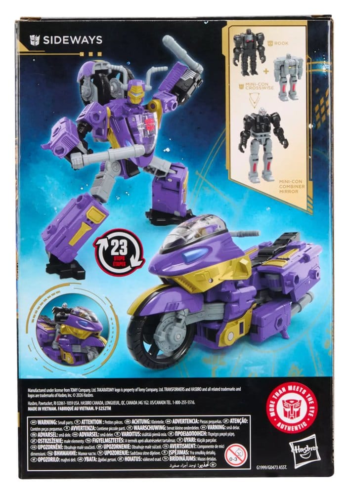 Transformers Age of the Primes Voyager Class Actionfigur Sideways 14 cm – Bild 11
