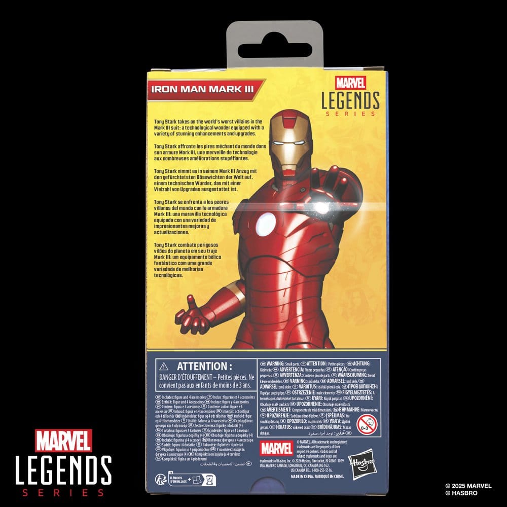 Iron Man Marvel Legends Series Actionfigur Iron Man Mark III 15 cm – Bild 9