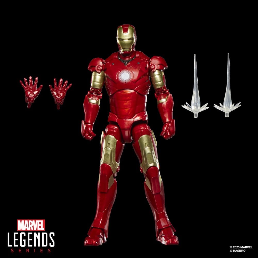 Iron Man Marvel Legends Series Actionfigur Iron Man Mark III 15 cm – Bild 22
