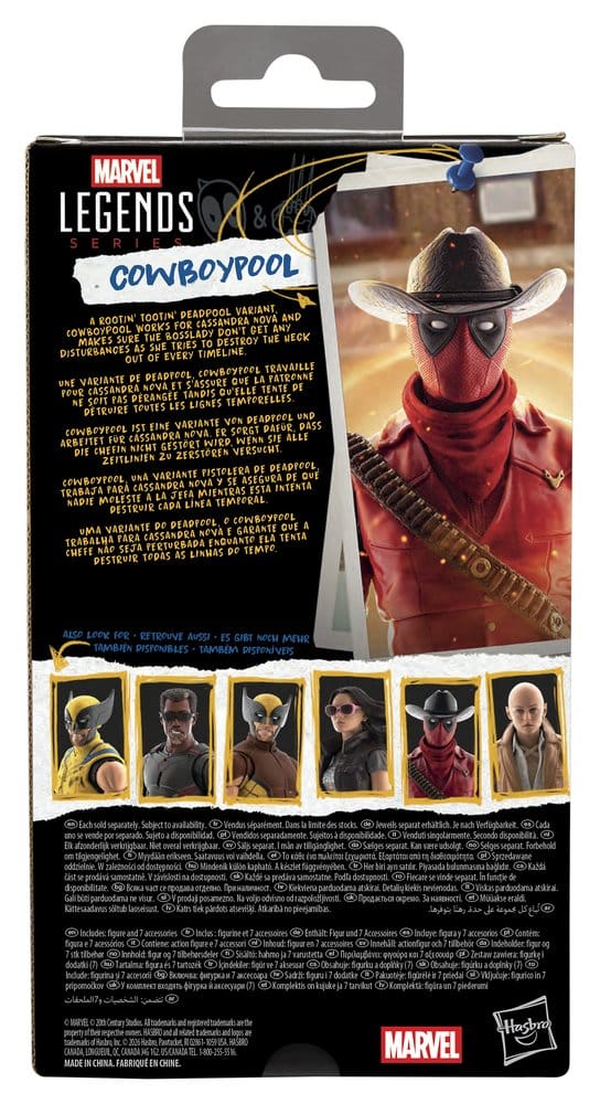 Deadpool & Wolverine Marvel Legends Actionfigur Cowboypool 15 cm – Bild 2