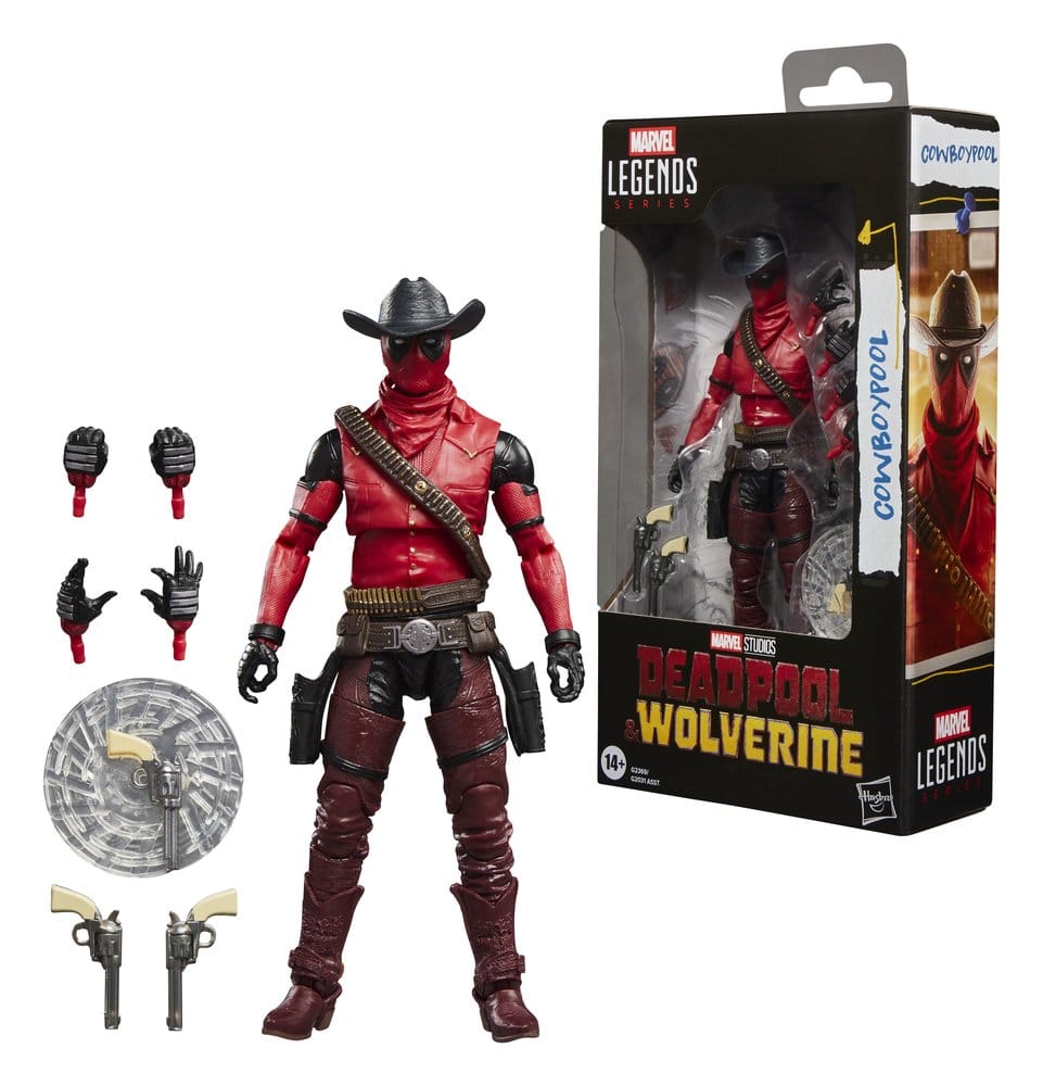 Deadpool & Wolverine Marvel Legends Actionfigur Cowboypool 15 cm – Bild 3