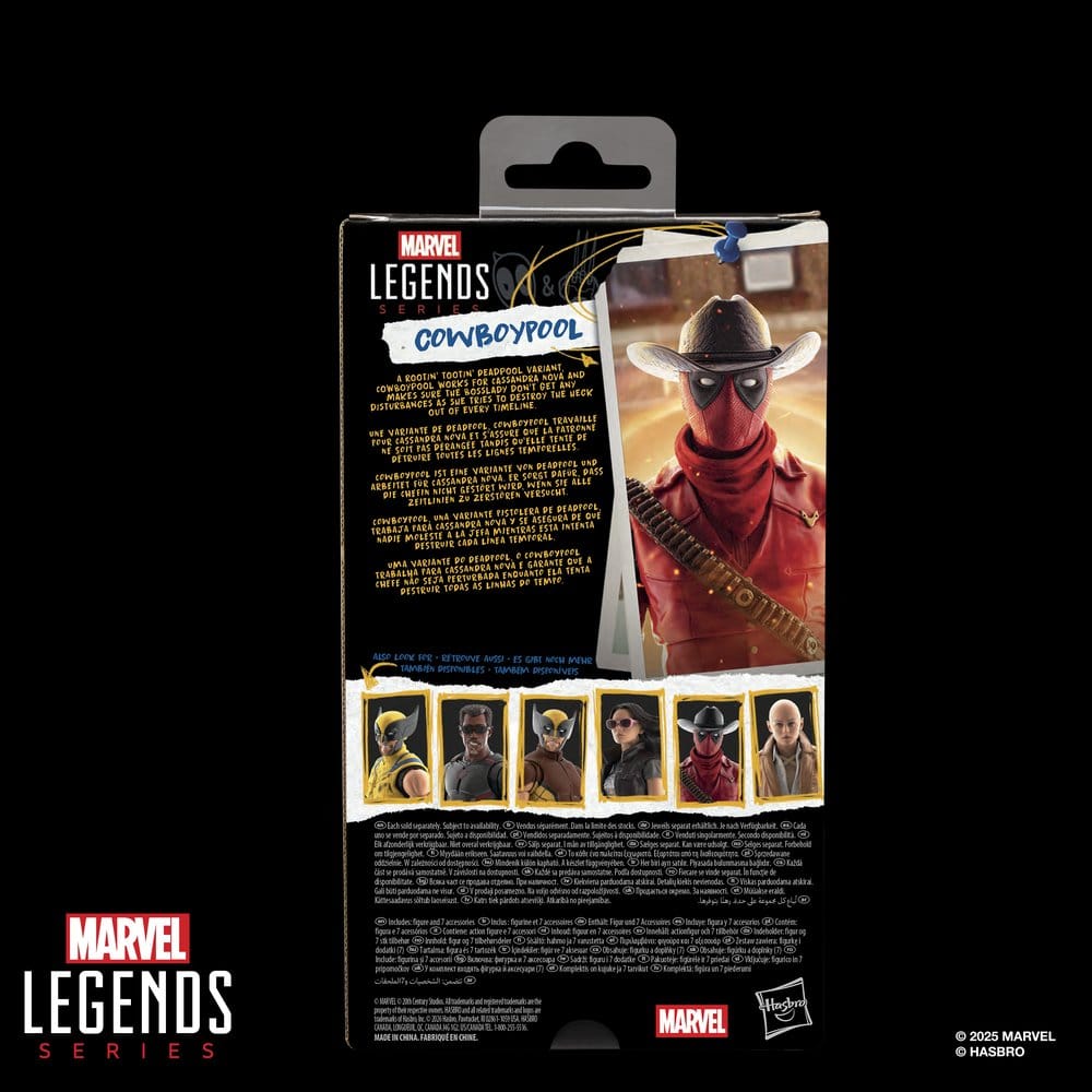 Deadpool & Wolverine Marvel Legends Actionfigur Cowboypool 15 cm – Bild 14
