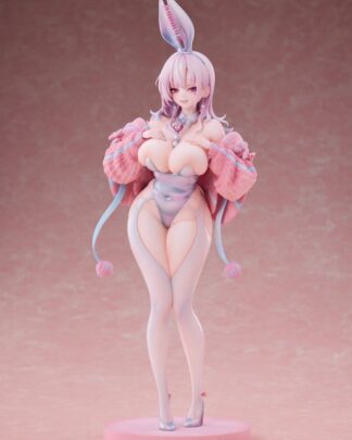 Original Character PVC Statue 1/6 Knit Bunny Girl illustration by CheLA77 30 cm