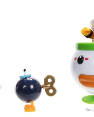 World of Nintendo Minifiguren 2er-Pack Mario and Bowser Jr. Clown Car 6 cm