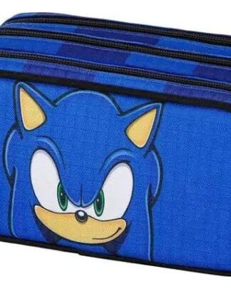 Sonic - The Hedgehog Fan Trick Federmäppchen 2.2 SEGA Sight Blue