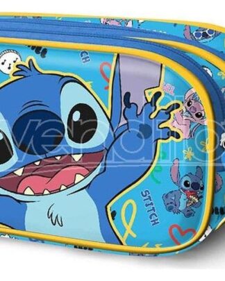 Lilo & Stitch 3D Double Federmäppchen Hello Blue
