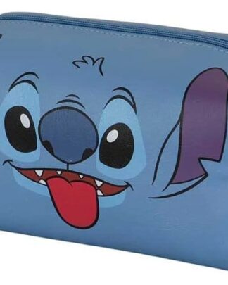 Lilo & Stitch Plus Brick Travel Kulturbeutel Tongue Blue