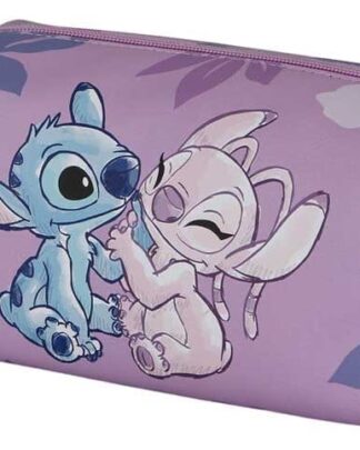Lilo & Stitch Plus Brick Travel Kulturbeutel Stitch & Angel Pink