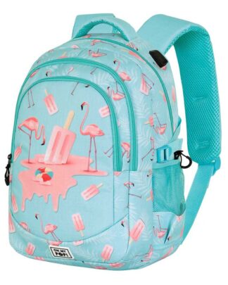 Oh My Pop! Plus Running Rucksack Ice Flamingo