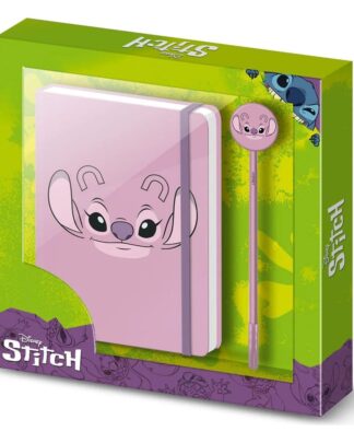 Lilo & Stitch Tagebuch Geschenkbox Angel Face Pink