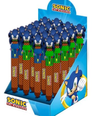 Sonic - The Hedgehog Zehnfarbkugelschreiber Display (24)
