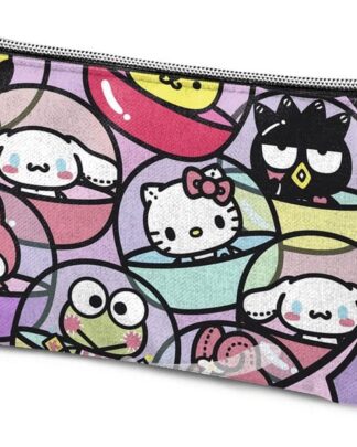 Sanrio Triple Federmäppchen Hello Kitty Gashapon Pink