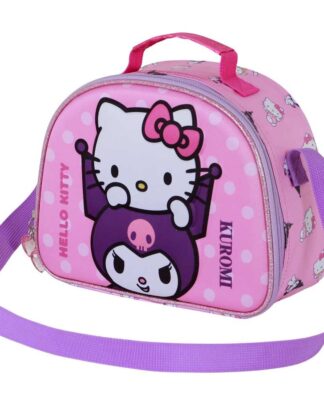 Sanrio 3D Lunch Box Brotzeittasche Hello Kitty Playful Pink