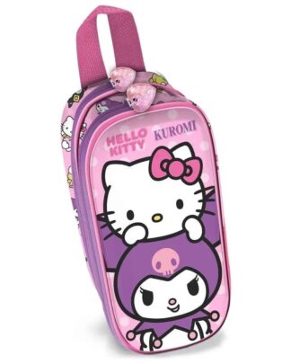 Sanrio 3D Double Federmäppchen Hello Kitty Playful Pink