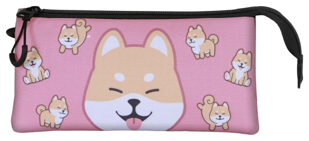 Oh My Pop! Triple Federmäppchen Shiba Pink – Bild 3