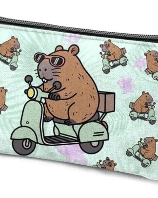 Oh My Pop! Triple Federmäppchen Capybara Green