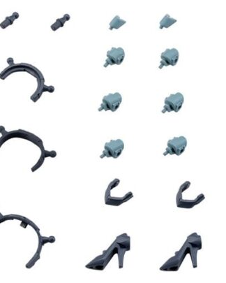 Kotobukiya M.S.G. Model Kit Zubehör-Set Mecha Supply 34 Holonic Headdress & Holonic High Heels Grey Ver.