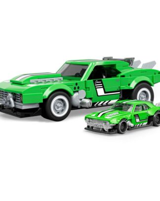 Mattel Brick Shop Hot Wheels Speed Series Bauset 1/32 Custom '68 Camaro