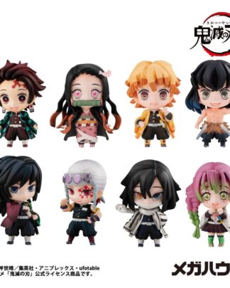 Demon Slayer Kimetsu no Yaiba Sammelfiguren Tanjiro & Friends 5 cm Sortiment (8)